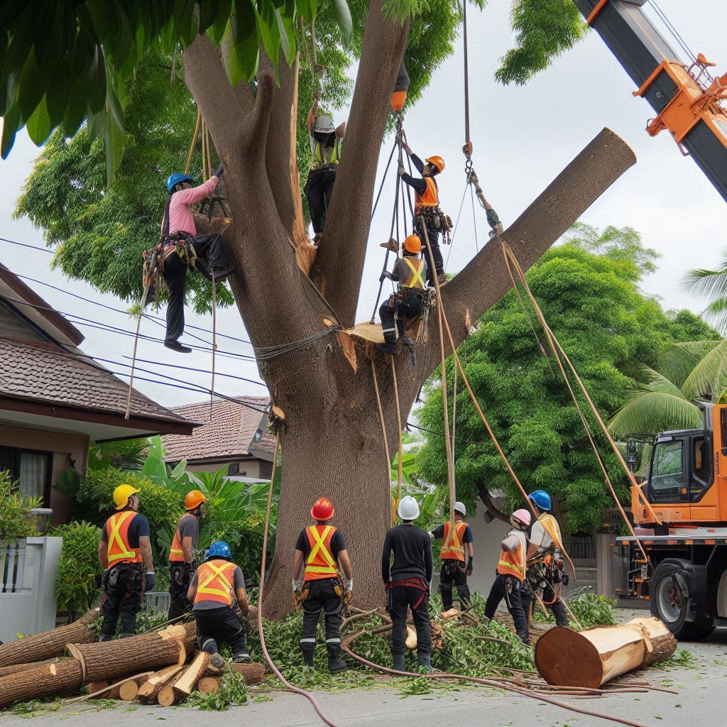 Professional Large Tree Removal Services In Weymouth Massachusetts