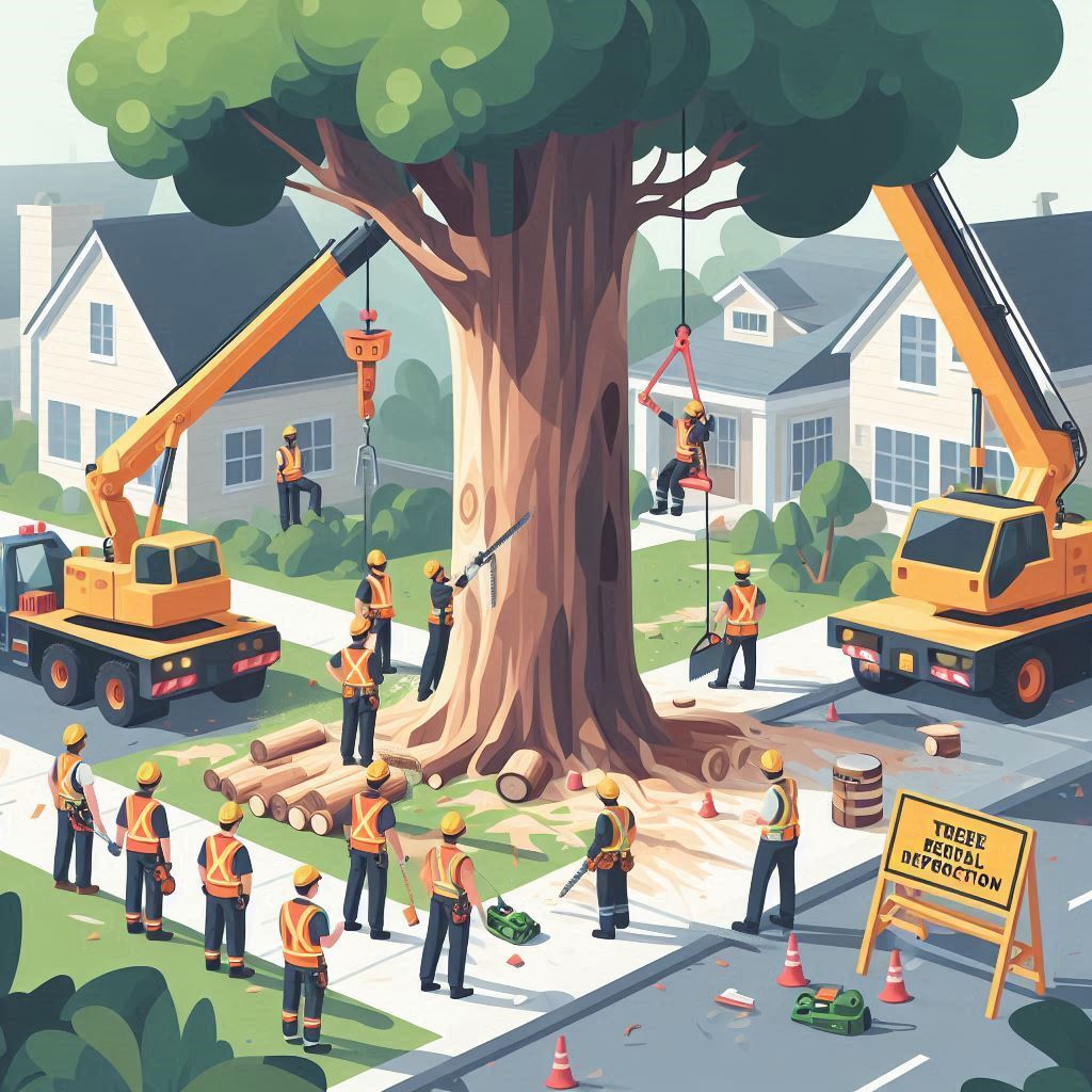 Complete Tree Removal Services Near Me - Weymouth MA